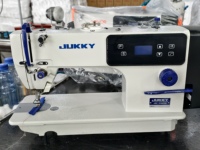 Machine à coudre électrique à aiguille simple informatisée à grande vitesse, modèle professionnel de marque JUKKY JK-9808, fabriquée par un fabricant, à vendre