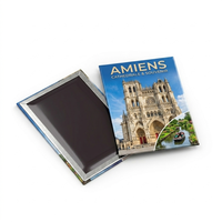 Individueller Frankreich-Tourismus Kunstdruck Blech-Kühlschrankmagnet Personalisierter Kühlschrankmagnet Wohndekor Geschenk