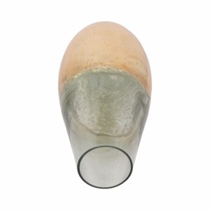 Vaso moderno in vetro a strati con design a immersione, vaso decorativo per fiori, per soggiorno, decorazioni per la casa. - Product Image 6