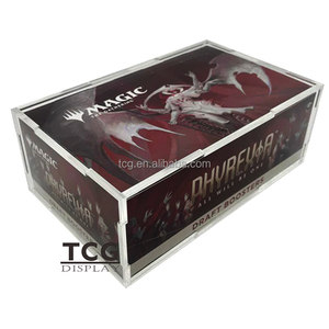 TCG tùy chỉnh rõ ràng UV bảo vệ acrylic hiển thị cho ma thuật: Các tập hợp Hoang Dã của eldraine Booster box với nam châm Nắp Acryl trường hợp - Product Image 2