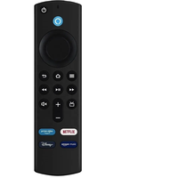Nouvelle télécommande vocale Alexa de 3e génération L5B83G (plastique ABS) AMZ Fire TV Stick, portée RF 10 m, 2 piles AAA, noire, streaming multimédia