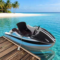 Moto Acuática Eléctrica de Alto Rendimiento con Material EPP, Velocidad Máxima de 52 km/h para Surfear en Aguas Oceánicas