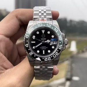 นาฬิกาดีไซน์หรูสั่งทำพิเศษ ขนาด 40 มม. เรืองแสง กันน้ำลึก 100 เมตร ระบบอัตโนมัติ เครื่องจักรกล ตัวเรือนสแตนเลสสตีล 904L กลไก 3285 - Product Image 5