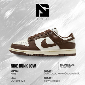 Zapatillas Nike Dunk Low Wmns 'cacao Wow' Casuales para Skateboarding, Estilo Deportivo, para Mujer - Product Image 6