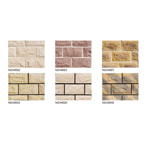 Xây dựng bên ngoài bức tường <span class=keywords><strong>Slate</strong></span> phẳng đá Bảng điều chỉnh đá tự nhiên đá trang trí 3D đá bức tường gạch - Product Image 5