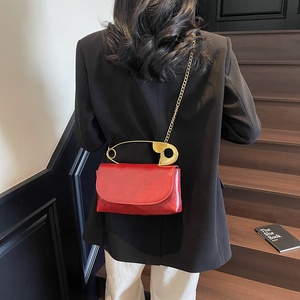 Bolso de Mano Pequeño para Mujer 2026, Negro, de PU Suave, <span class=keywords><strong>con</strong></span> Asa de Pin, Bolso Cruzado de Cuero Vegano, Asas Metálicas Doradas, <span class=keywords><strong>Cadena</strong></span> para el Hombro - Product Image 5