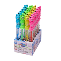 Machine à bulles Zhengzheng, jouet aquatique indispensable pour pique-niques en extérieur, baguette à bulles en plastique de 25 cm, modèle dessin animé, vente chaude pour les magasins