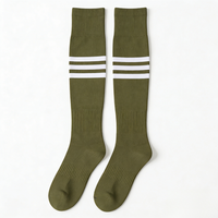 Chaussettes de rugby antidérapantes pour jeunes, entraînement intensif en équipe, adhérence en silicone, talon et orteils renforcés, amorti maximal, prévention des blessures