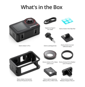 <span class=keywords><strong>Camera</strong></span> thể thao DJI Osmo Action 5 Action5 Pro quay video 4K, hàng có sẵn, bản gốc, OSMO Action 5 Pro Standard Adventure Combo chống nước - Product Image 5