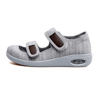 Nouvelles Chaussures Légères et Confortables à Lacets pour Personnes Âgées, Baskets de Marche à Coussin d'Air, Sandales pour Femmes avec Semelle EVA