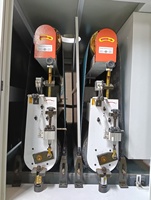 Ponceuse à arbre excentrique haute précision Yuehua pour le ponçage et l'ébavurage des surfaces en acier inoxydable et aluminium