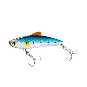 Señuelo Artificial de Plástico <span class=keywords><strong>Viba</strong></span> para Pesca de Lubina en Aguas Profundas, Modelo XV-385ME Crazy Scales, Importado de Japón - Product Image 1
