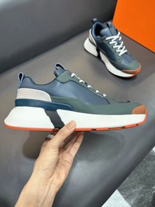 Elegant Daily Sneakers Firm Frame Structure All Day <b>Supportive</b> Cushioning Tear Resistant Stable Vintage Footwear Men's Premium - Product Image 1