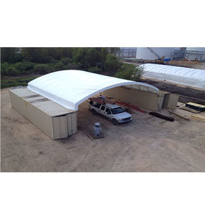 Abri de conteneur maritime en PVC à bas prix, 20/40 pieds, pour garage, stockage industriel, ou tente dôme - Product Image 1