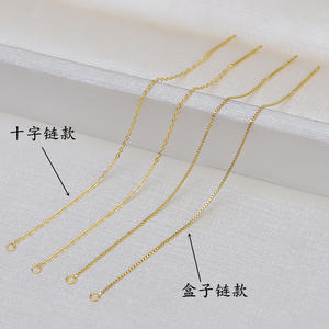 อุปกรณ์ DIY อเนกประสงค์ ต่างหูแบบกล่องเหล็ก S925 พร้อมสายยาว ประดับมุก หยก ตัวล็อคปลอดภัย แบบเปล่า รุ่น 1741 - Product Image 1