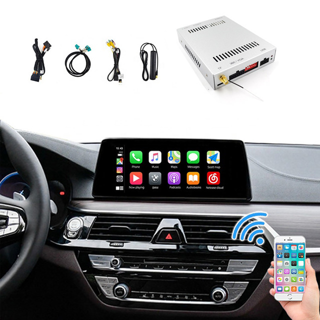 KANOR Wireless Apple CarPlay Android Auto for BMW F10 F20 F48 F25 F26 F15 NBT System KN-CP-NBT 12-Month Warranty