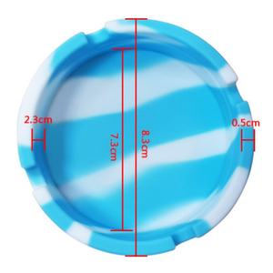 ที่เขี่ยบุหรี่ซิลิโคนพรีเมี่ยมแบบย้อนยุคทนความร้อนแบบพกพาสำหรับใช้ในบ้านเทรนด์ใหม่ที่กำหนดเองสำหรับบุหรี่ซิการ์สูบบุหรี่ - Product Image 2