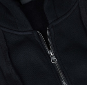 Sudadera con Capucha Extra Grande para Hombre, Estilo Vintage, Desgastada, con Parches, 100% Algodón, con Cierre, para Otoño - Product Image 5