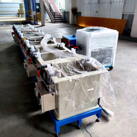 Placage au chrome pour cylindre, ligne d'électrodéposition automatique continue, électrodéposition au chrome, Chine
