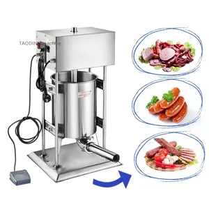 Energy saving filling Beef Chicken sausage stuffer home use electric sausage filler Ham Fish sausage sealant filling machine