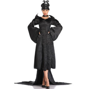 <span class=keywords><strong>M</strong></span>-XL第二代万圣节恶灵2女巫服装角色扮演安吉丽娜·朱娜女巫皇后服装 - Product Image 5