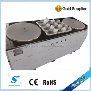 Nhanh chóng đóng băng <span class=keywords><strong>ice</strong></span> <span class=keywords><strong>cream</strong></span> Rolling Machine công suất cao tỷ lệ thương mại Fry Máy làm kem - Product Image 2