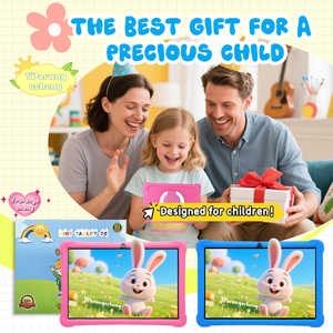 Món quà tốt nhất cho trẻ em màu đen Thứ Sáu <span class=keywords><strong>10.1</strong></span>-inch <span class=keywords><strong>Android</strong></span> 12 Tablet PC 1280x800 Độ phân giải 4000mAh pin Octa lõi MTK Wi-Fi - Product Image 2