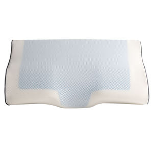 Bantal Leher Berbahan Busa Memori Gel <span class=keywords><strong>Visco</strong></span> Elastis Berlapis Dingin dengan Pola Solid, Fitur Peredaran Udara, dan Fitur Pendingin, Gaya Mewah - Product Image 4