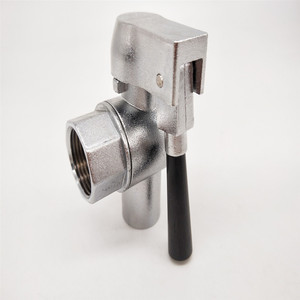 Válvula de Drenaje de Aceite de Acero Inoxidable de Grado Comercial para Freidora Eléctrica, Salida de 4 y 6 Pulgadas - Product Image 1