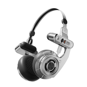 F1 Retro Wireless Blue-tooth Active Noise Cancelling Headphones BT Foldable Headphones Overhead <strong>Gaming</strong> HIFI Music ANC Earphones - Product Image 3