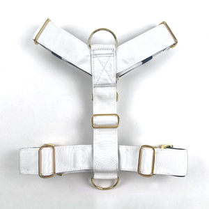 Maßgefertigtes Hochwertiges Zugsicheres Taktisches Hundegeschirr-Set mit Gepolstertem Verstellbarem Hundehalsband Geeignet für Mittelgroße bis Große Hunde - Product Image 6