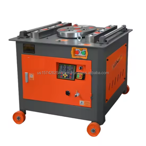 Dobladora de barras de acero de precisión equipada con controles avanzados para lograr ángulos de flexión precisos para barras de acero - Product Image 5