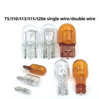 Pour les feux de recul et de clignotants Langyi Accord T5 T10 T15 T20 ; Ampoules de frein et de clignotants ambre pour voitures OLIVER 12V
