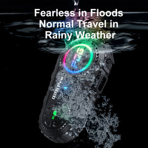 Professionelles Motorrad-Headset mit ENC/AEC Geräuschunterdrückung bei 120 km/h, IPX6 Wasserdicht, Gruppen-Intercom-System - Product Image 5