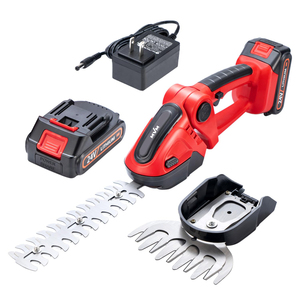 Taille-haie sans fil professionnel 20V pour bricolage, coupe-herbe et arbustes, batterie rechargeable, lame de 120mm, double fonction - Product Image 1