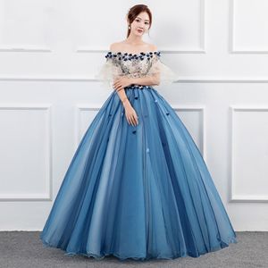 Vestido <span class=keywords><strong>de</strong></span> <span class=keywords><strong>Quinceañera</strong></span> <span class=keywords><strong>de</strong></span> Lujo Vintage sin Tirantes con Hombros Descubiertos, Vestido <span class=keywords><strong>de</strong></span> Fiesta, Vestido <span class=keywords><strong>de</strong></span> Gala, Tallas Grandes, <span class=keywords><strong>Vestidos</strong></span>, Robe <span class=keywords><strong>De</strong></span> Bal - Product Image 4