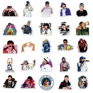 สติกเกอร์ลายกราฟฟิตี้นักร้องชาวเม็กซิกัน <span class=keywords><strong>50</strong></span> ชิ้น ขายส่งจากโรงงาน สำหรับตกแต่งสเก็ตบอร์ด กระเป๋าเดินทาง และโทรศัพท์มือถือ - Product Image 4