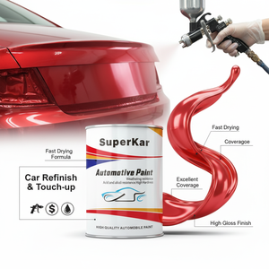 <span class=keywords><strong>Pintura</strong></span> para Automóviles MLB de Fácil Aplicación, Resistente <span class=keywords><strong>a</strong></span> <span class=keywords><strong>la</strong></span> Intemperie, Imprimación 1K en Aerosol, Color Sólido Rojo Plateado - Product Image 1