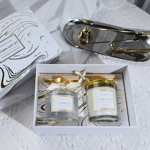 Coffret Cadeau Diffuseur à Bâtonnets Parfumés pour la Maison, Produits d'Aromathérapie Esthétiques à Parfum Longue Durée, Marque Blanche - Product Image 1