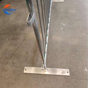 Barrière <span class=keywords><strong>de</strong></span> sécurité routière en métal pour la gestion des foules et la circulation piétonne, en promotion - Product Image 4