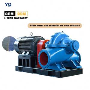 Bomba de Drenaje de Alta Presión Anti-Cavitación, Bomba de Agua de Doble Succión Horizontal para Suministro de Agua Municipal - Product Image 1