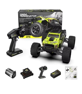 RZ001G-A 1/10 Nouvelle Voiture RC Brushless Camion Différentiel Central Amortisseurs en Aluminium Émetteur PVC Jouet RTR - Product Image 3
