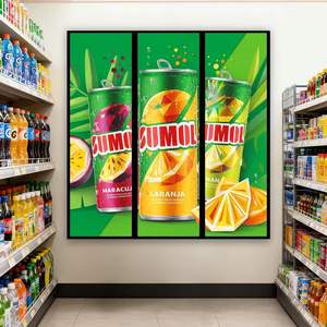 Écran LCD extensible Asianda de 64 pouces avec télécommande pour parking souterrain, magasin de détail et signalisation numérique d'ascenseur - Product Image 1