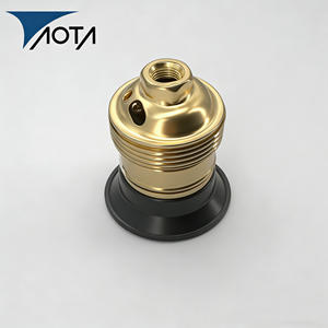 Portalámparas Industrial de Latón Macizo <span class=keywords><strong>Aota</strong></span> E26/E26, Base para Lámpara Colgante Vintage Edison, 220-250V - Product Image 6