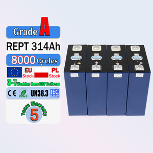 Batería Prismática LiFePO4 de 3.2V 314Ah con Más de 8000 Ciclos, en Stock en la UE, Celda de Batería de Litio Ferrofosfato Recargable para Almacenamiento de Energía Solar en el Hogar - Product Image 1