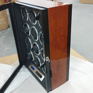 Automatic <strong>Watch</strong> Safe <strong>Box</strong> Fingerprint Unlock Adjustable <strong>Watch</strong> Pillow Screen 12 Slot <strong>Watch</strong> <strong>Winder</strong> - Product Image 2