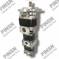 Pompa Oli Hidrolik PINSN Pompa Gigi Hidrolik Truk Pengangkut Berat Suku Cadang Mesin Konstruksi Model 705-92-07010 Kompatibel SDL45+SB26+21 1