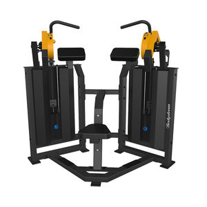 Équipement de <span class=keywords><strong>musculation</strong></span> professionnel à charges guidées MTS Hammers Biceps <span class=keywords><strong>Curl</strong></span> Double Weight Stack CE, direct usine, pour la <span class=keywords><strong>musculation</strong></span> - Product Image 4