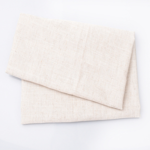 Ignífugo doble lúbrico sensación buena calidad suave de algodón de <span class=keywords><strong>lino</strong></span> 100% poliéster cortina de tela - Product Image 6