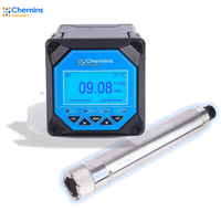 Sonde numérique industrielle 4-20mA à bas prix pour ORP et pH, pompe doseuse OEM/ODM, écran monochrome 2,8 pouces, 2 canaux d'alarme